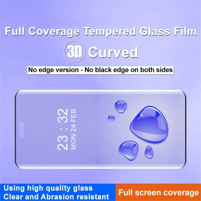 IMAK For Honor Magic6 Pro 5G / Magic6 Ultimate 5G Screen Protector 3D Curved Anti-Explosion Tempered Glass Film - 3