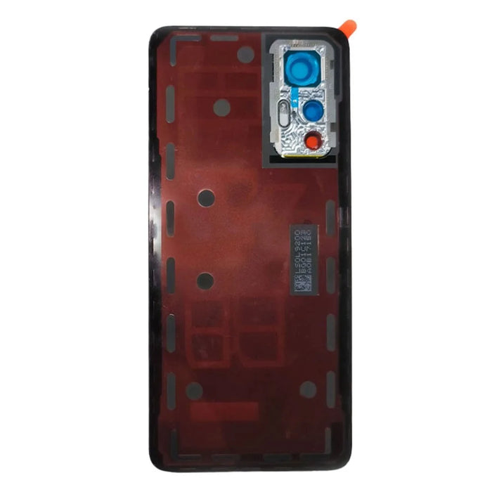 For Xiaomi 12 Lite 5G Back Battery Housing Cover with Camera Ring Lens Cover Spare Part - Black - 3