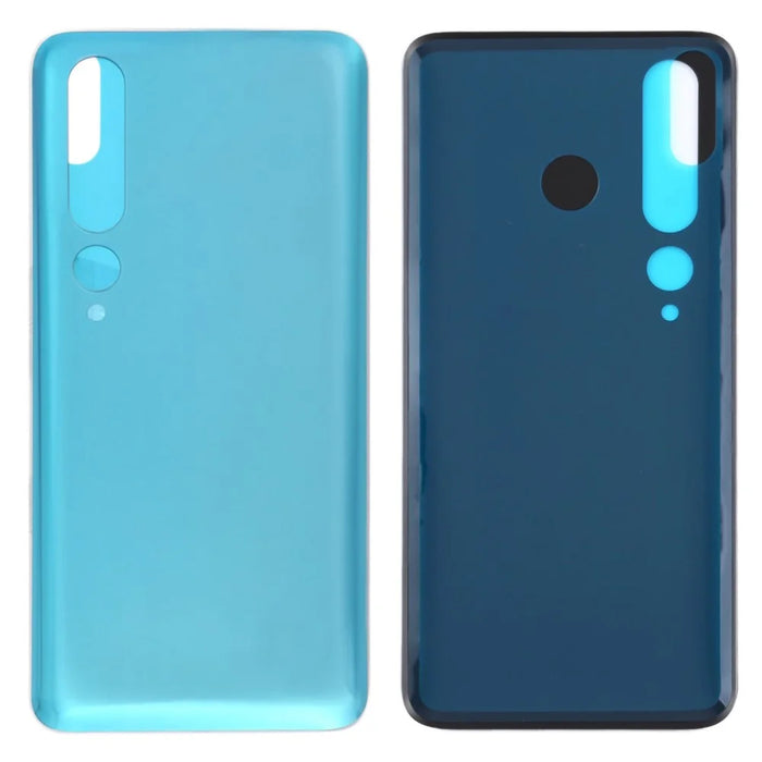 For Xiaomi Mi 10 Back Battery Housing Cover Replacement - Ice Blue - 1