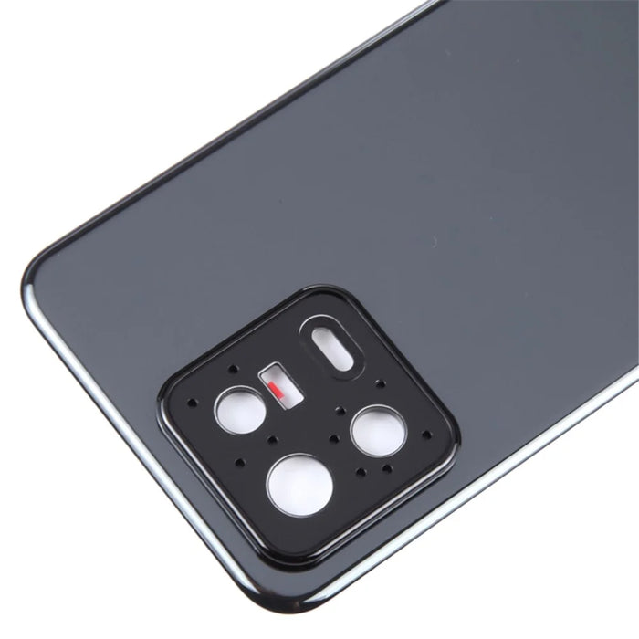 For Xiaomi 13 Back Battery Housing Cover with Camera Ring Lens Cover Spare Part - Black - 5