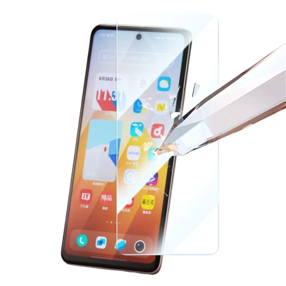 RURIHAI 10Pcs For vivo iQOO Z9 5G Screen Protector 0.26mm 2.5D High Definition  Film - 3