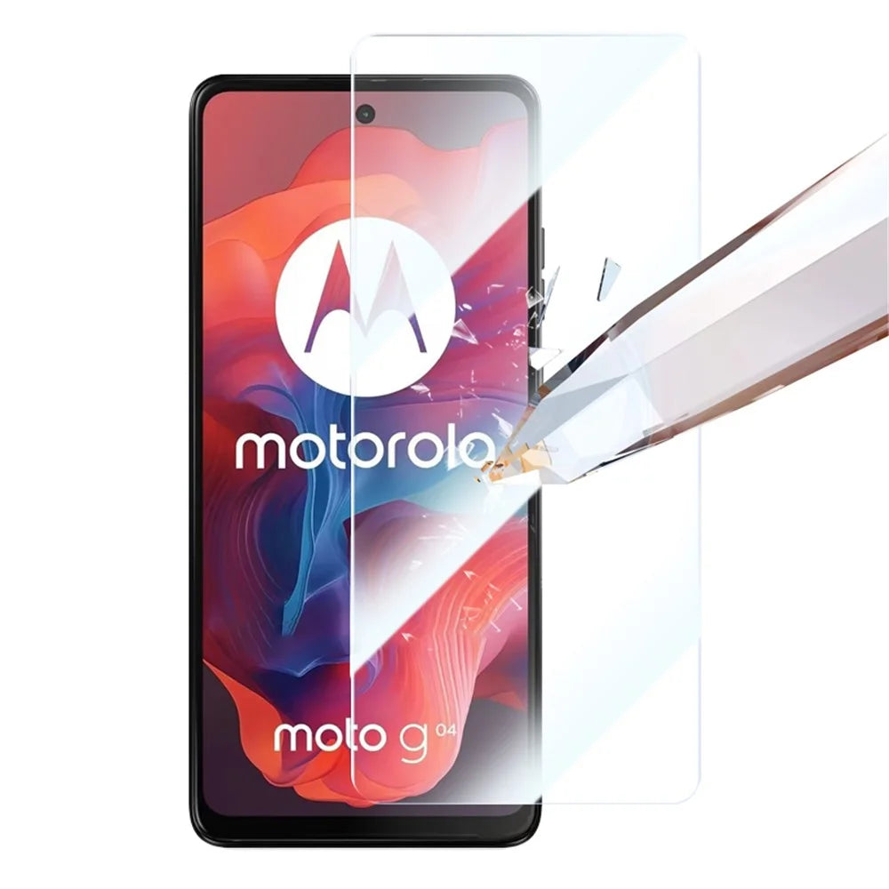 RURIHAI 10Pcs For Motorola Moto E14 4G / G04 4G / G04s 4G / G24 4G Screen Protector 2.5D Scratch-Resistant Film - 3