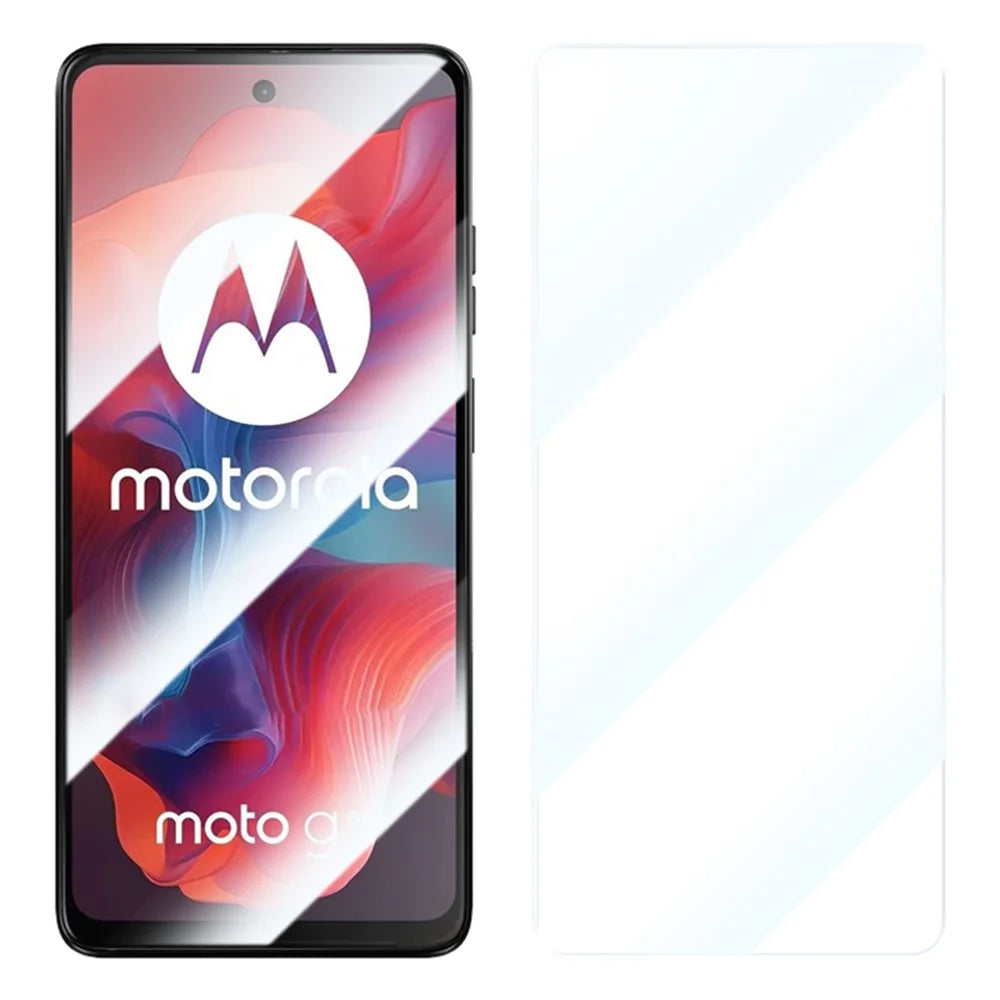 RURIHAI For Motorola Moto E14 4G / G04 4G / G04s 4G / G24 4G Screen Protector Crystal Clarity High Aluminium-Silicon Glass Film - 1