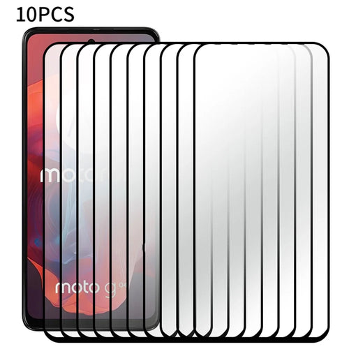 RURIHAI 10Pcs For Motorola Moto E14 4G / G04 4G / G04s 4G / G24 4G Screen Protector HD Clear Scratch-Resistant Phone Protective Film - 1