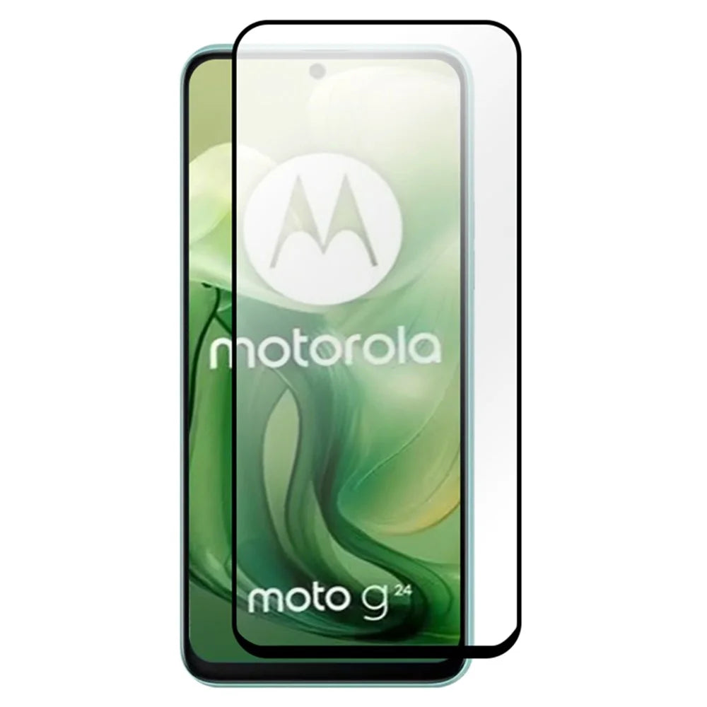 RURIHAI For Motorola Moto E14 4G / G04 4G / G04s 4G / G24 4G / G24 Power Screen Protector Full Glue Full Cover Anti-Explosion Film - 1