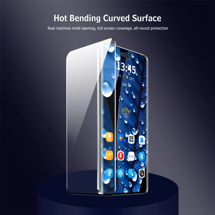 ENKAY HAT PRINCE For Honor Magic5 Pro Screen Protector Full Cover Tempered Glass Film Support Fingerprint Unlock - 4