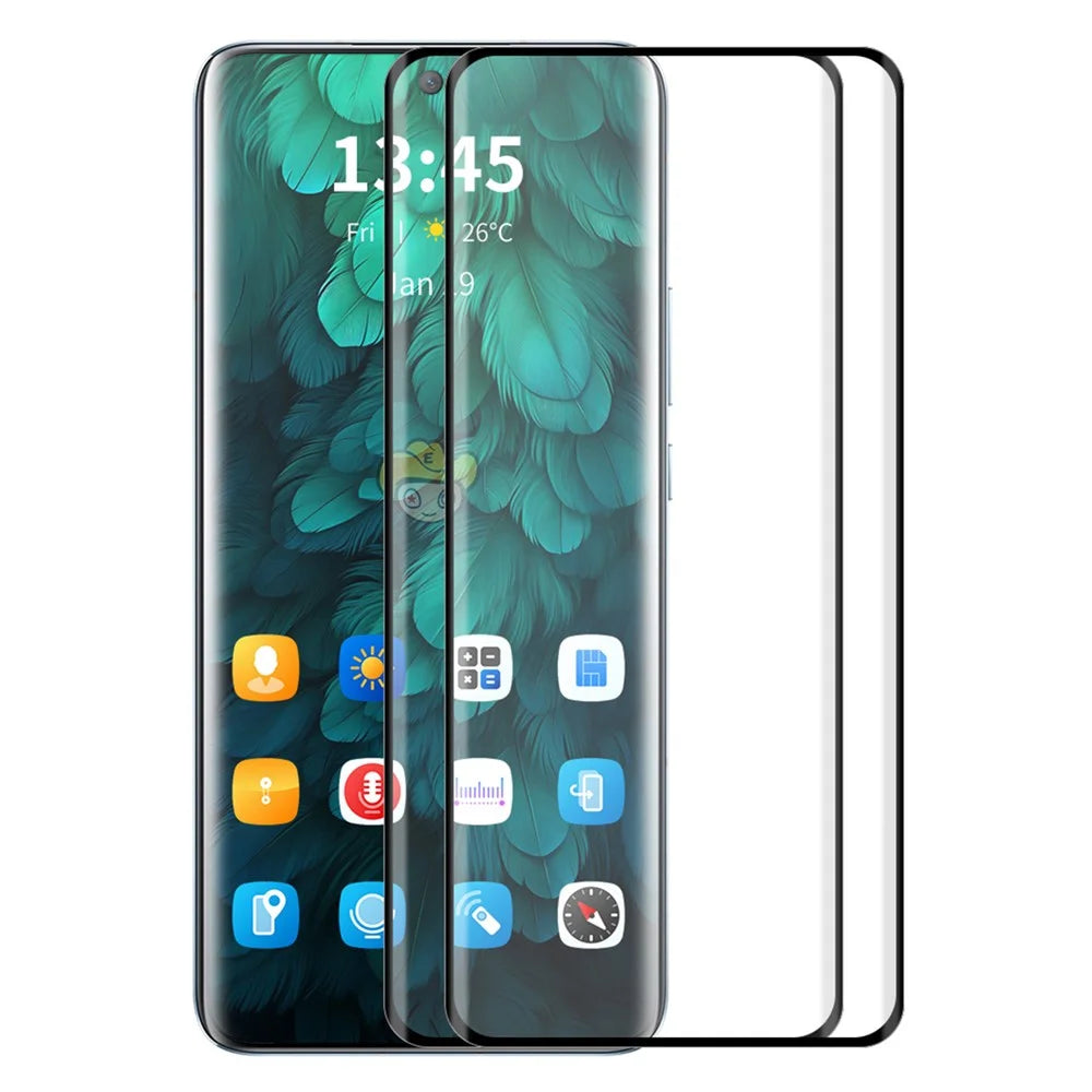 ENKAY HAT PRINCE 2PCS for OnePlus Ace 2 5G / Ace 2 Pro 5G / 11R 5G Film 3D Curved Tempered Glass Support Fingerprint Unlock - 1