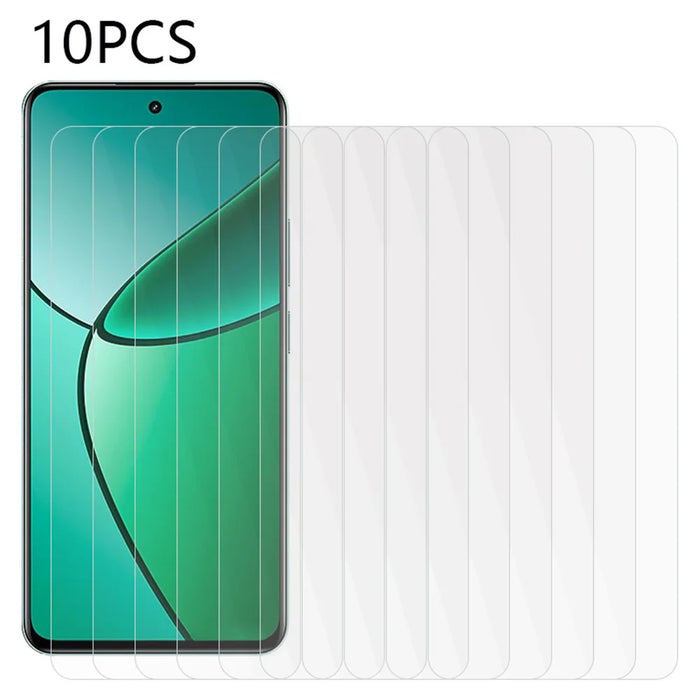 10PCS For Realme 12 4G / 12+ 5G Screen Protector 2.5D 0.3mm Transparent Tempered Glass Film - 1