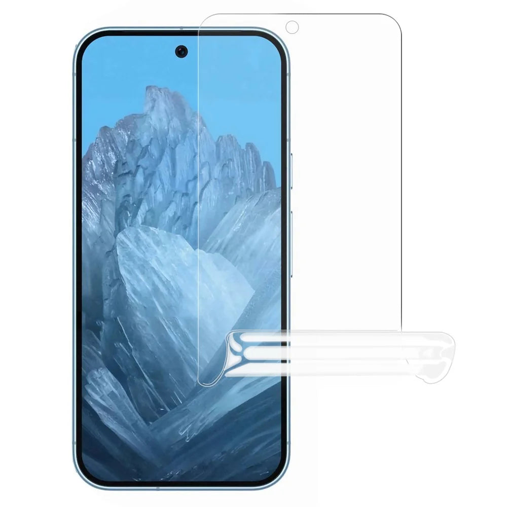 For Google Pixel 10 Pro / 10 / 9 Pro / 9 Hydrogel Film Transparent Soft TPU Full Covering Screen Protector - 1