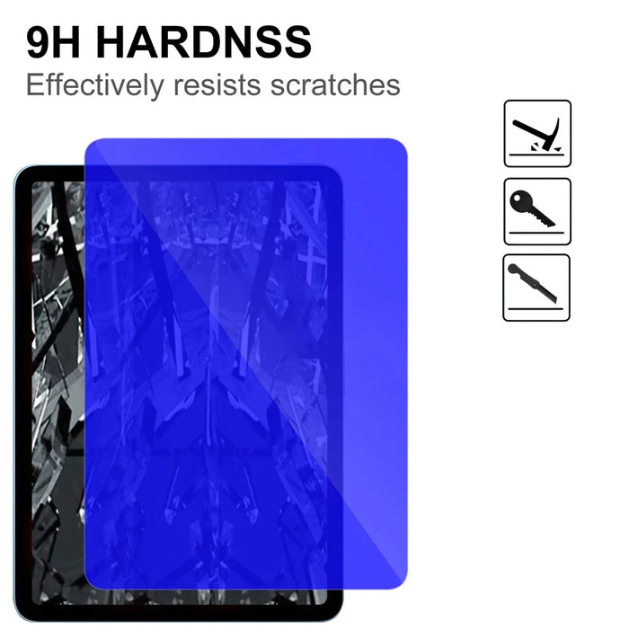 For iPad Air 11 (2026) / (2025) / (2024) Screen Protector Blue Light Blocking Tempered Glass Film - 5