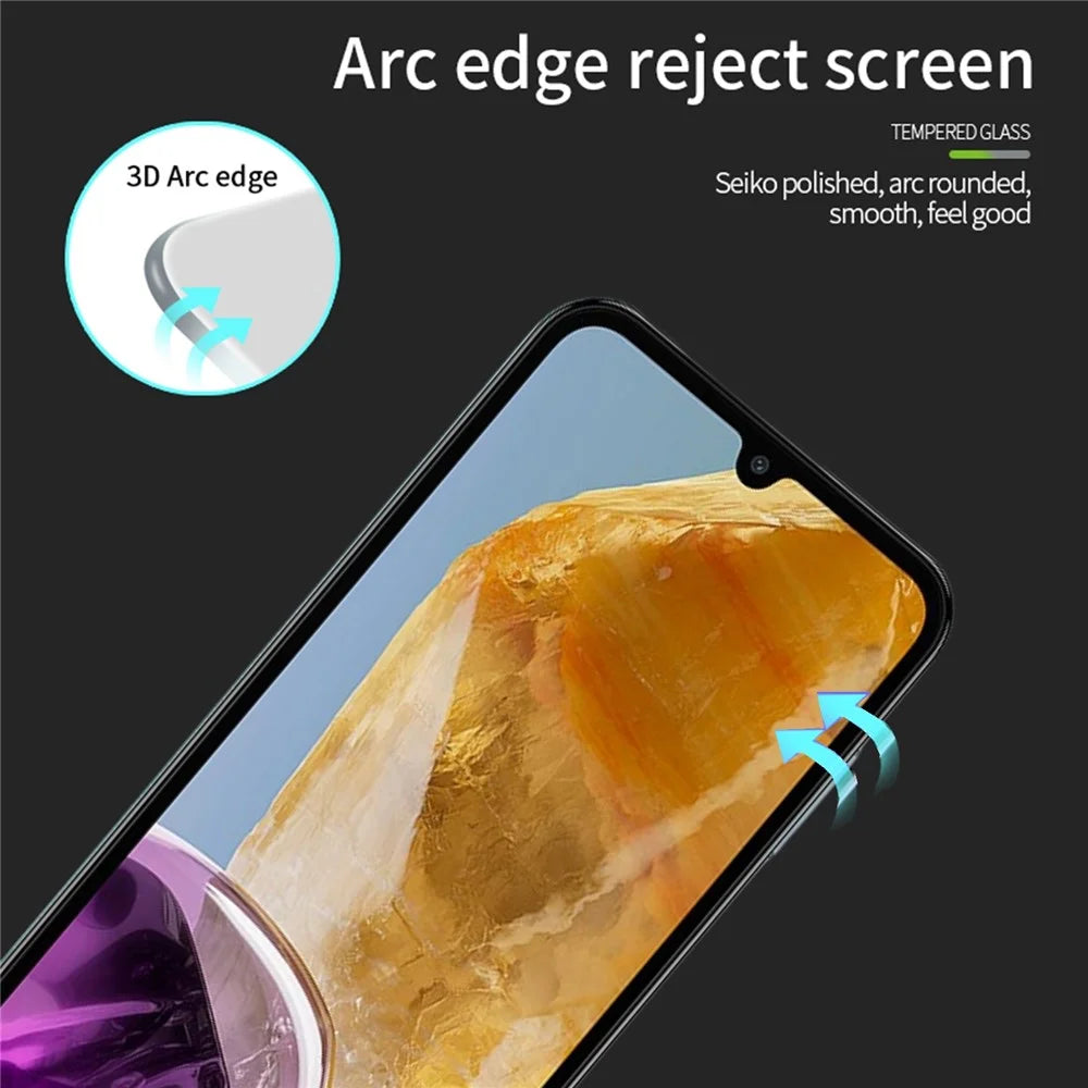 PINWUYO JK 3D Curved Tempered Glass Film-2 for Samsung Galaxy M15 5G / F15 5G Full Screen Protector - 7