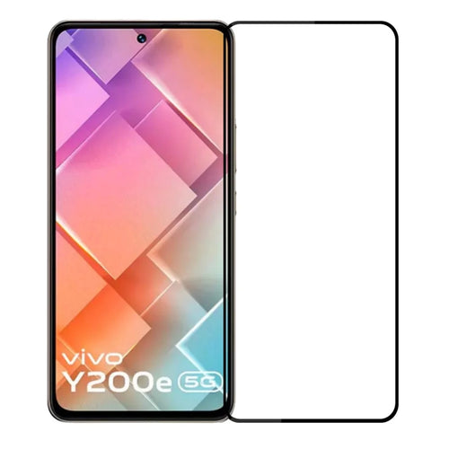 MOFI JK Tempered Glass Film Series-1 for vivo Y200e 5G Full Glue HD Clear Full Screen Protector - 1