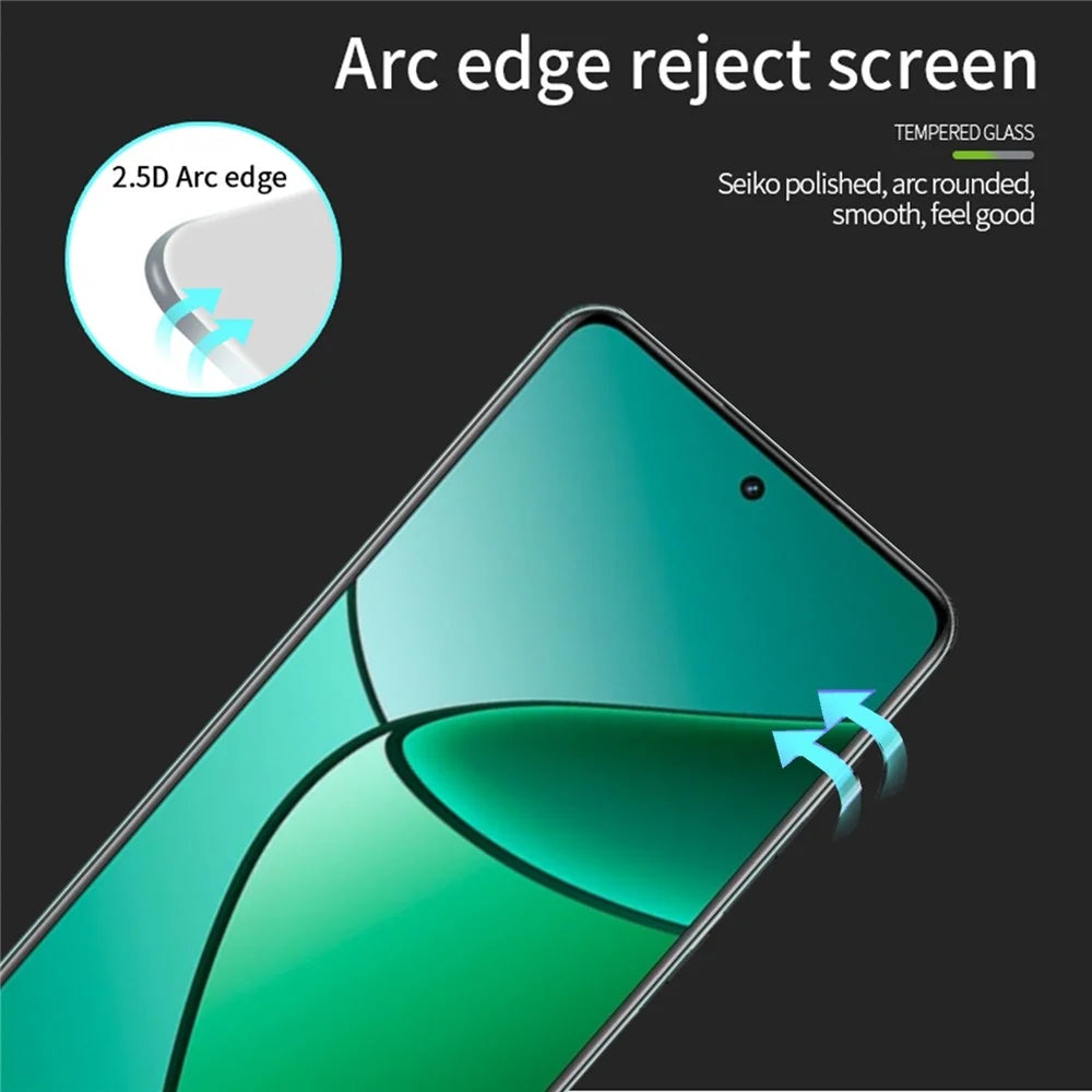 MOFI JK Series-1 for Realme 12 4G / 12+ 5G Tempered Glass Screen Protector Full Glue HD Clear Screen Film - 7