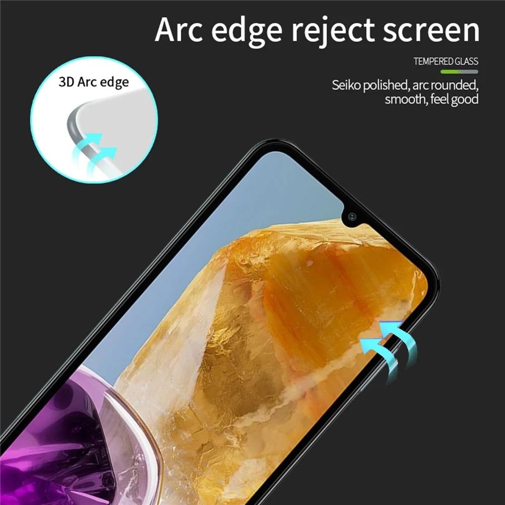 MOFI JK 3D Tempered Glass Film-1 for Samsung Galaxy M15 5G / F15 5G Curved Screen Protector - 7