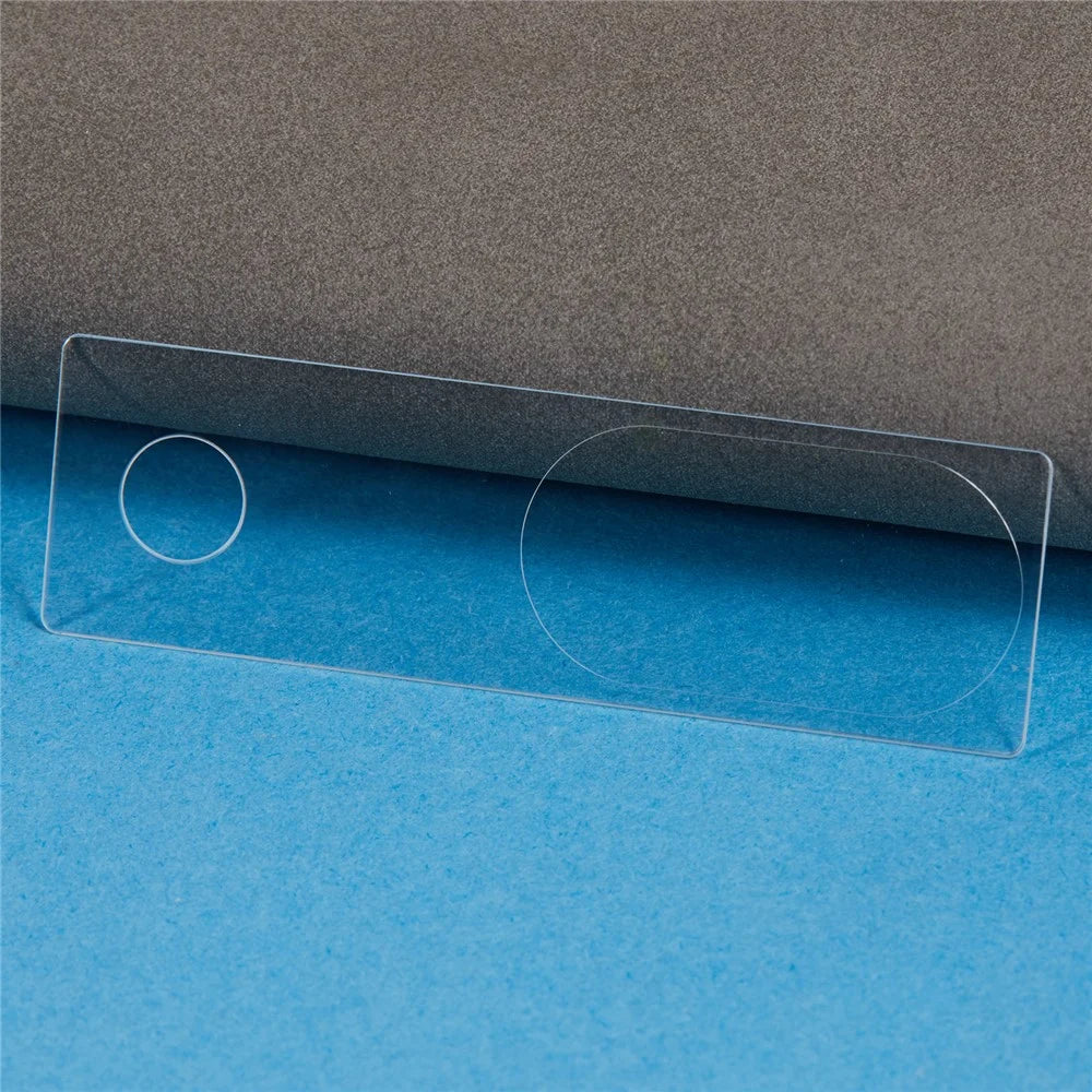2PCS For Google Pixel 8a 2.5D Camera Lens Film Ultra Clear Tempered Glass Rear Lens Protector - 5