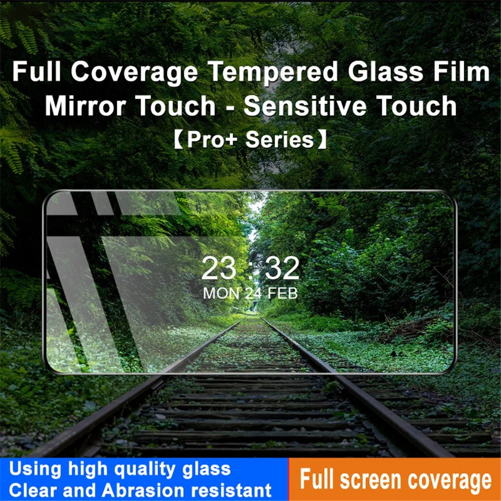 IMAK Pro+ Series For 	Nothing Phone (2a) Plus / Phone (2a) Film 9H Tempered Glass Full Cover Screen Protector - 3