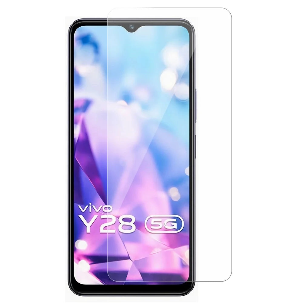 For vivo Y28 5G Film 0.3mm Arc Edge Anti-explosion Screen Protector - 1