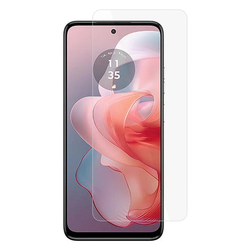 AMORUS For Motorola Moto G Power (2024) Clear Screen Protector 2.5D 9H Hardness High Aluminum-silicon Glass Film - 1