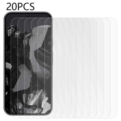 20PCS For Google Pixel 9 Pro XL Tempered Glass Screen Protector 0.3mm 2.5D Anti-Explosion Film - 1