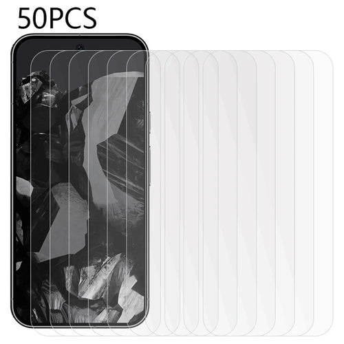 50PCS For Google Pixel 9 Pro XL Tempered Glass 0.3mm 2.5D Screen Protector Explosion-Proof - 1