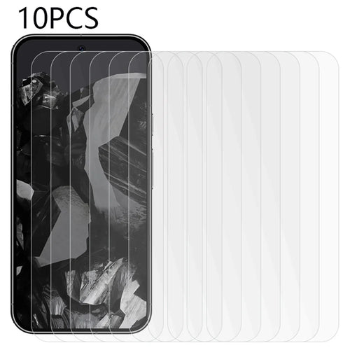 10PCS For Google Pixel 9 Pro XL Screen Protector HD Clear Tempered Glass Film 0.3mm 2.5D - 1