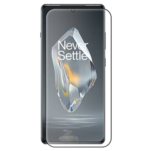 RURIHAI For OnePlus Ace 3 5G / 12R 5G High Aluminium-Silicon Glass Phone Screen Protector 3D Curved Side Glue Film - 1