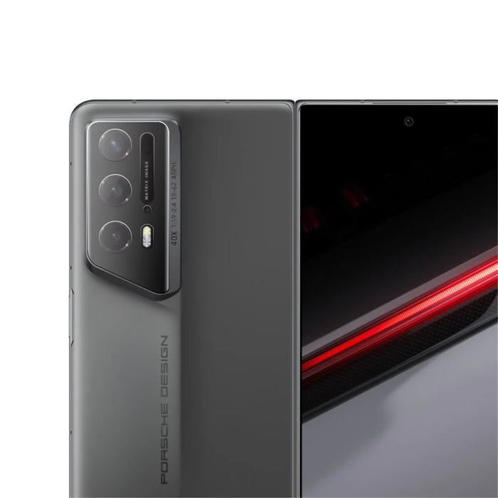 RURIHAI 0.26mm 3D Curved Lens Film for Honor Magic V2 RSR Porsche Design Silk-Printed Camera Lens Protector - 3