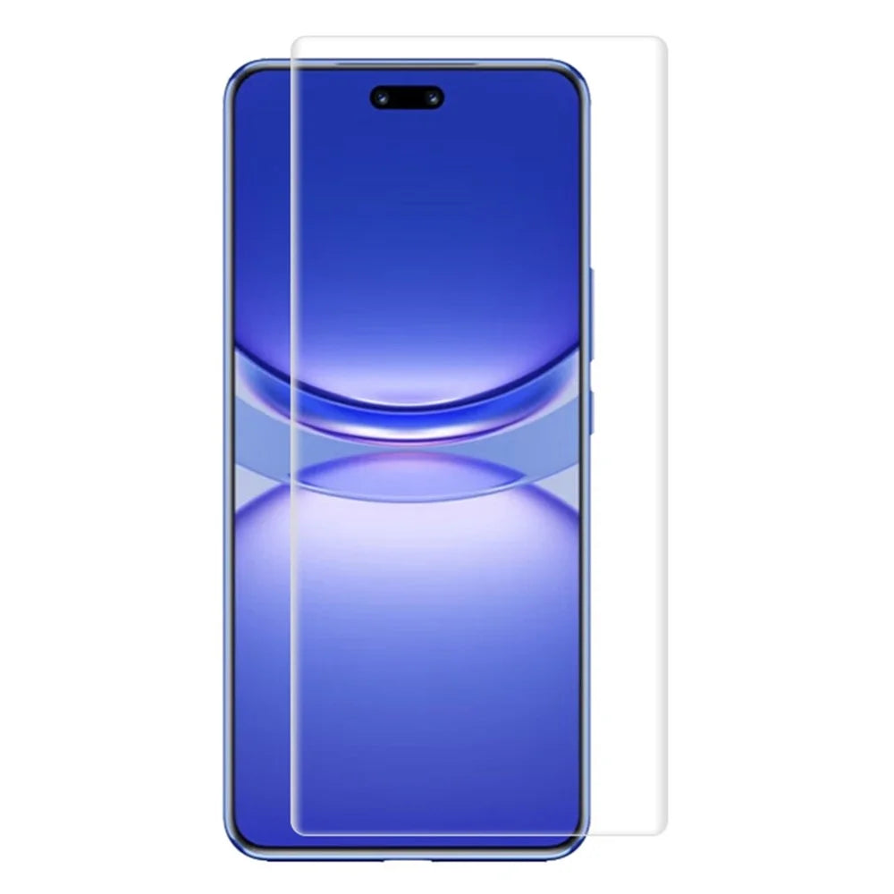 RURIHAI For Huawei nova 12 Pro 5G / nova 12 Ultra 5G Screen Protector UV Glue CSG Glass Film Support Fingerprint Unlock - 1