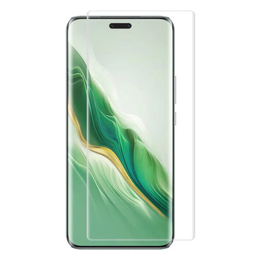 RURIHAI For Honor Magic6 Pro 5G CSG Glass Screen Protector 3D Hot Bending Curved Edge UV Liquid Film - 1