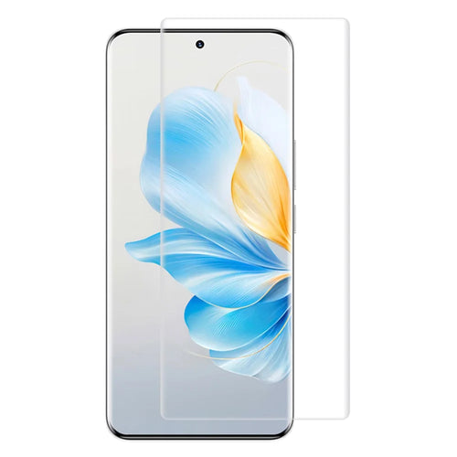 RURIHAI For Honor 100 5G Screen Protector HD Fingerprint Unlock CSG Glass UV Liquid Film Bubble Free - 1