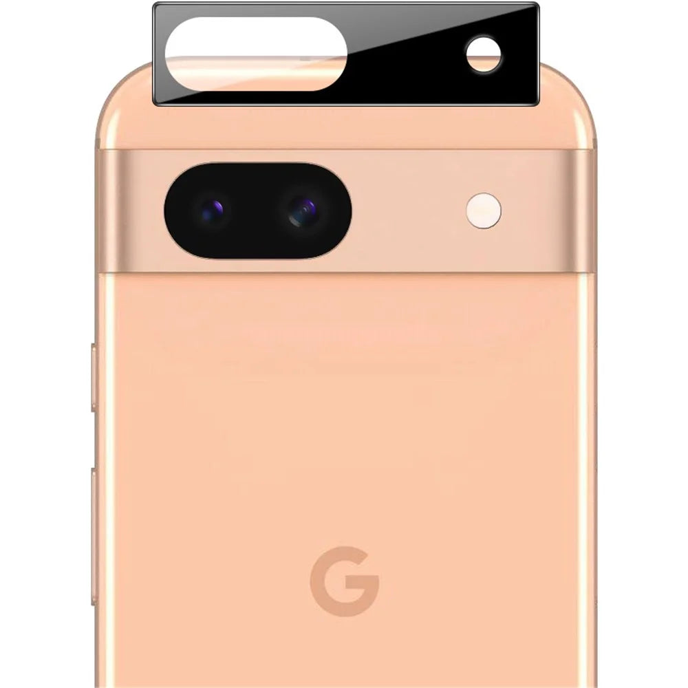 IMAK For Google Pixel 8a Lens Film Ultra Clear Tempered Glass Camera Lens Protector (Black Version) - 5