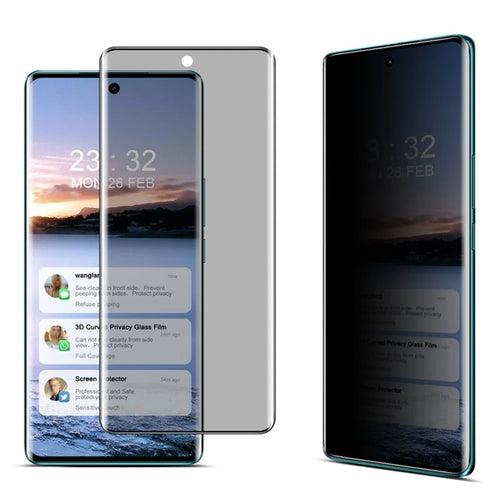 IMAK For vivo V30 5G / V30 Pro 5G Anti-Spy Privacy Screen Protector 3D Curved Tempered Glass Film - 1