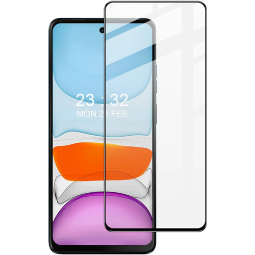 IMAK Pro+ Series For Motorola Moto E14 4G / G04 4G / G04s 4G / G24 4G / G24 Power Tempered Glass Film 9H Full Cover Screen Protector - 1
