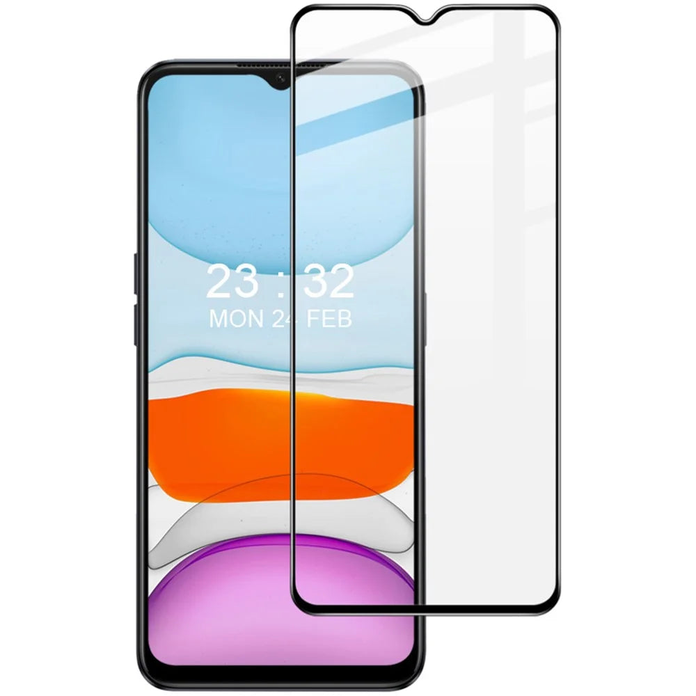 IMAK Pro+ Series For Oppo A59 5G Clear Tempered Glass Film 9H Full Cover Scratch-Proof Screen Protector - 1