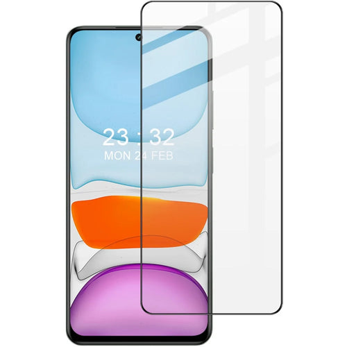 IMAK Pro+ Series For Realme 12 5G Tempered Glass Film 9H Full Cover Anti-Scratch Screen Protector - 1