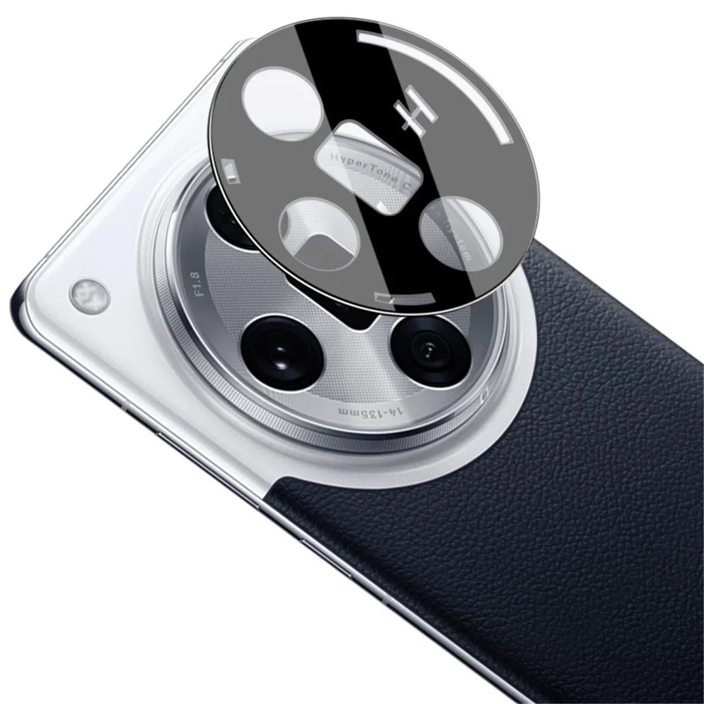 IMAK For Oppo Find X7 5G Tempered Glass Lens Film Ultra Clear Camera Lens Protector (Black Version) - 1