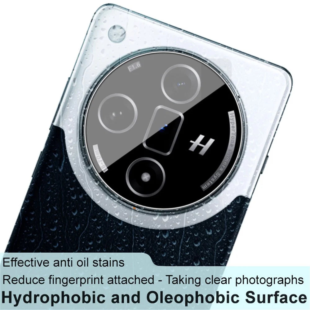 IMAK For Oppo Find X7 5G Tempered Glass Lens Film Ultra Clear Camera Lens Protector (Black Version) - 3