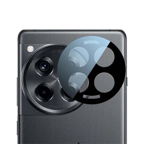 RURIHAI For OnePlus Ace 3 5G / 12R 5G Camera Lens Protector Silk-Printing AR Clear Lens Film - 1