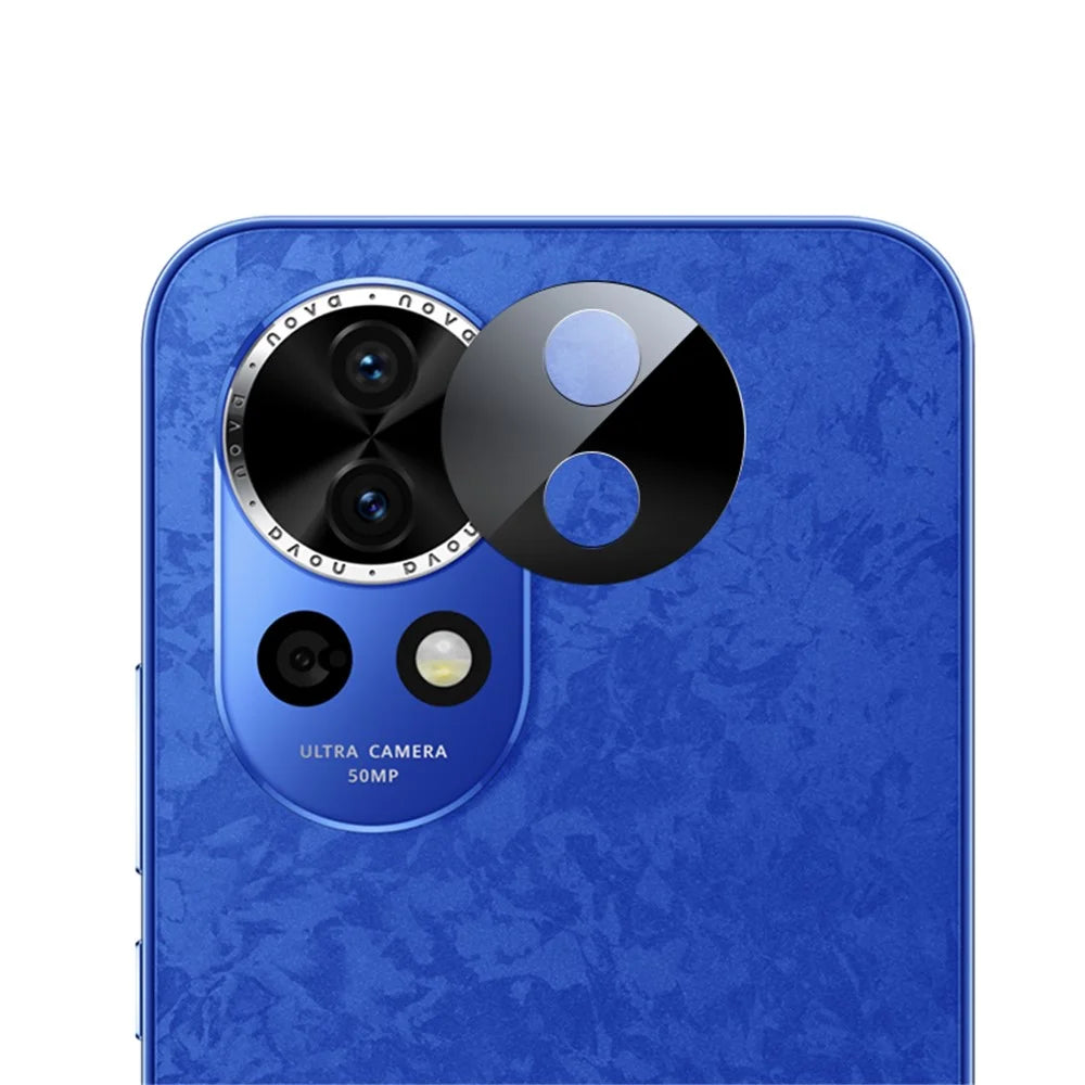 RURIHAI For Huawei nova 12 5G Silk-Printing Camera Lens Protector AR Clear Rear Lens Film - 1