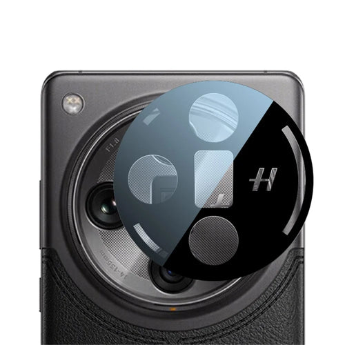 RURIHAI For Oppo Find X7 Ultra Camera Lens Protector AR Clear Silk-Printing Phone Lens Film - 1