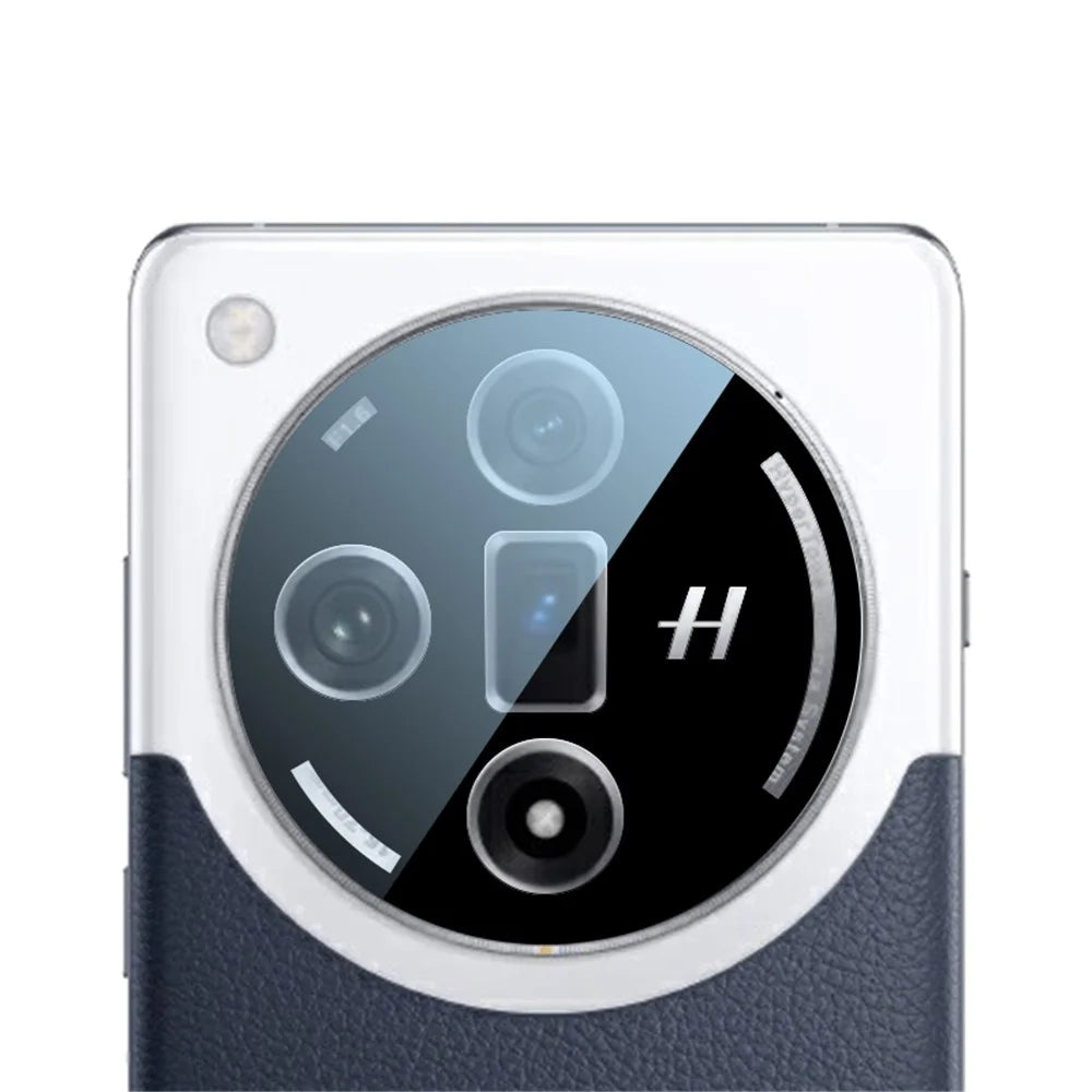 RURIHAI For Oppo Find X7 5G Camera Lens Protector AR Clear High Aluminium-silicon Glass Lens Film - 3