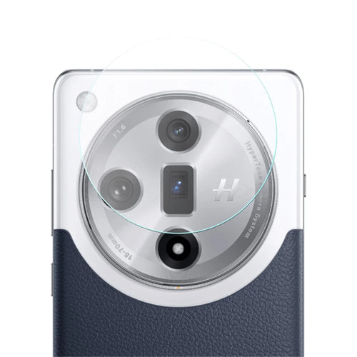 RURIHAI For Oppo Find X7 5G Camera Lens Protector HD Clear High Aluminium-silicon Glass Lens Film - 1