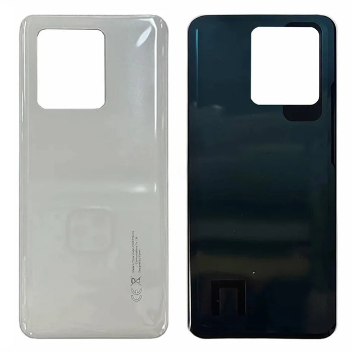 For Xiaomi 13T / 13T Pro Back Battery Housing Cover Replacement - White - 1