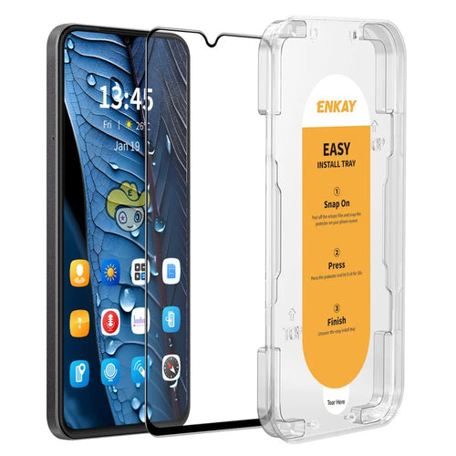 ENKAY HAT PRINCE For Samsung Galaxy M13 5G Screen Protector High Aluminium-silicon Glass Film Super Easy Installation - 1