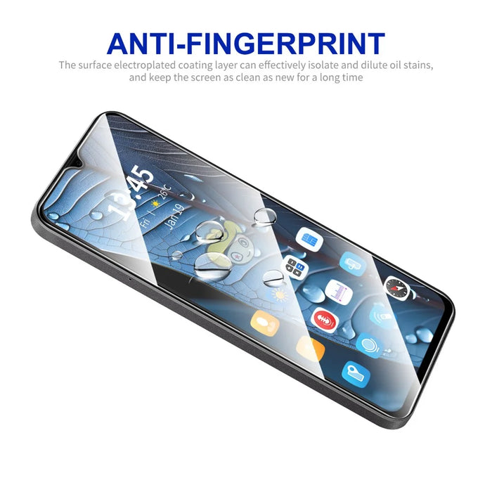 ENKAY HAT PRINCE For Oppo A18 4G / A2x 5G Silk Printing Full Glue Screen Protector HD Transpaprent - 7