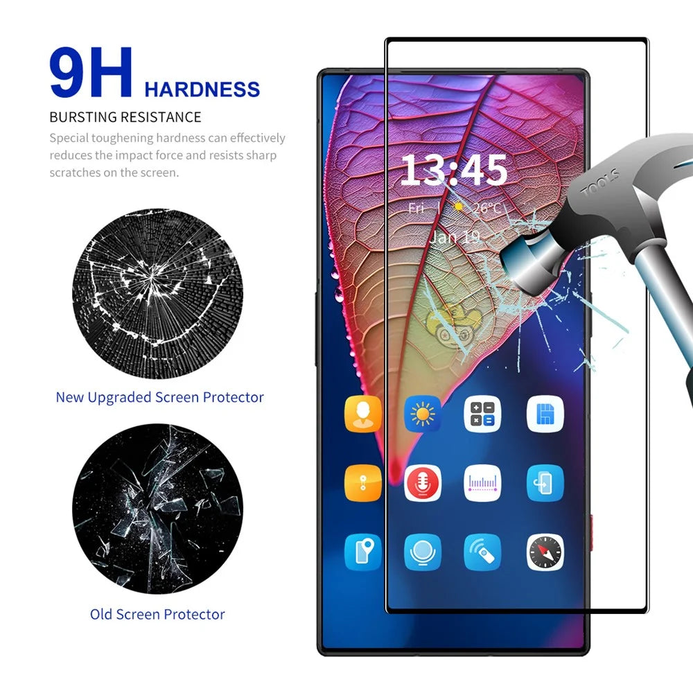 ENKAY HAT PRINCE For ZTE nubia Z50 Ultra Screen Protector 9H Shatterproof High Aluminium-silicon Glass Film - 4