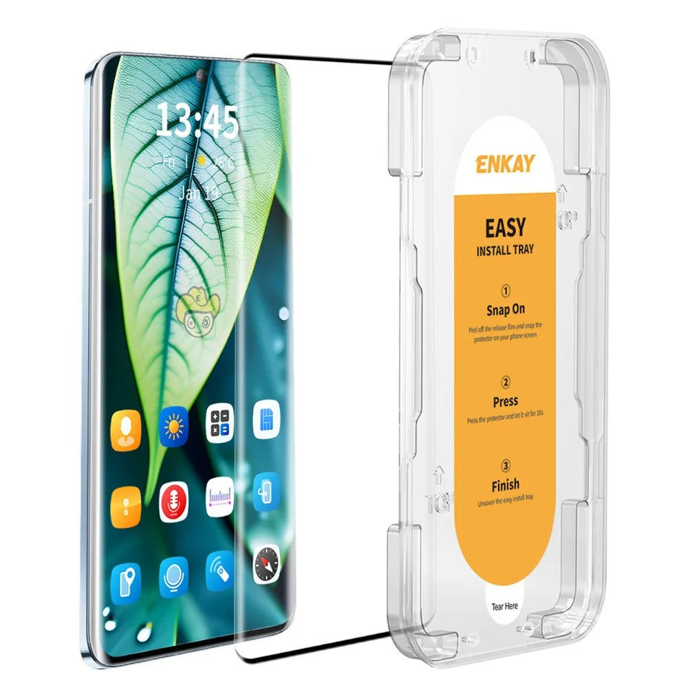 ENKAY HAT PRINCE For vivo S18 5G / S18 Pro 5G Tempered Glass Screen Protector Ultra Clear Screen Film Support Fingerprint Unlock - 1