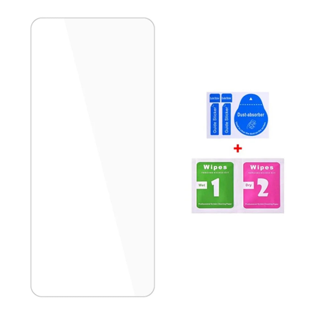 For TECNO Camon 16 High Aluminium Silicon Glass Film 2.5D Arc Edge Screen Protector - 2