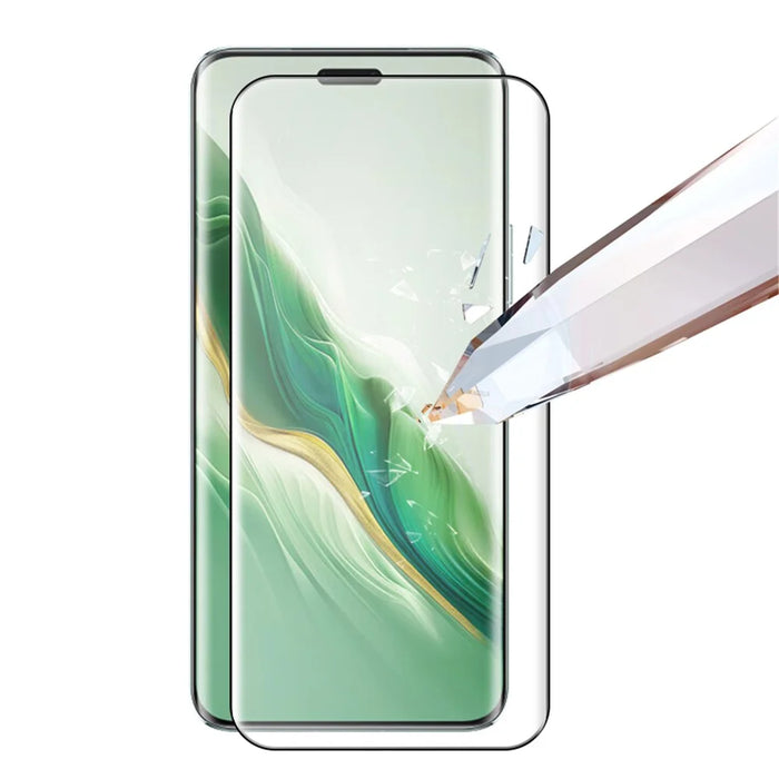 RURIHAI For Honor Magic6 Pro 5G Screen Film 3D Curved Full Glue Screen Protector (Support Fingerprint Unlock) - 3