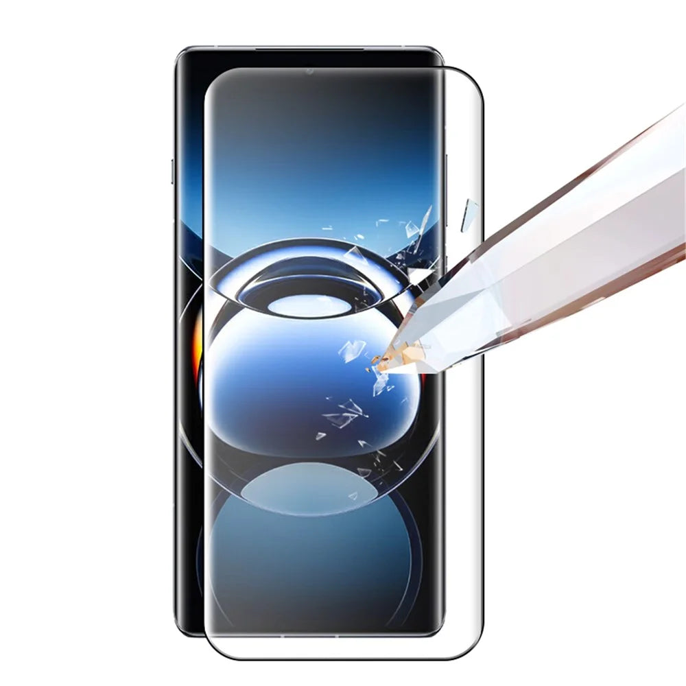 RURIHAI For Oppo Find X7 5G Screen Protector 0.3mm High Aluminium-silicon Glass Film (Support Fingerprint Unlock) - 3